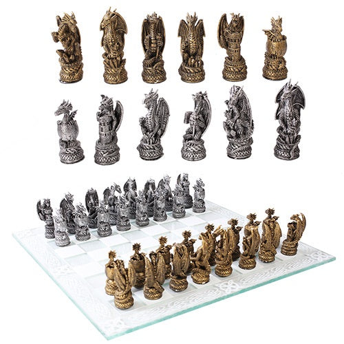 Dragon Kingdom Chess Set