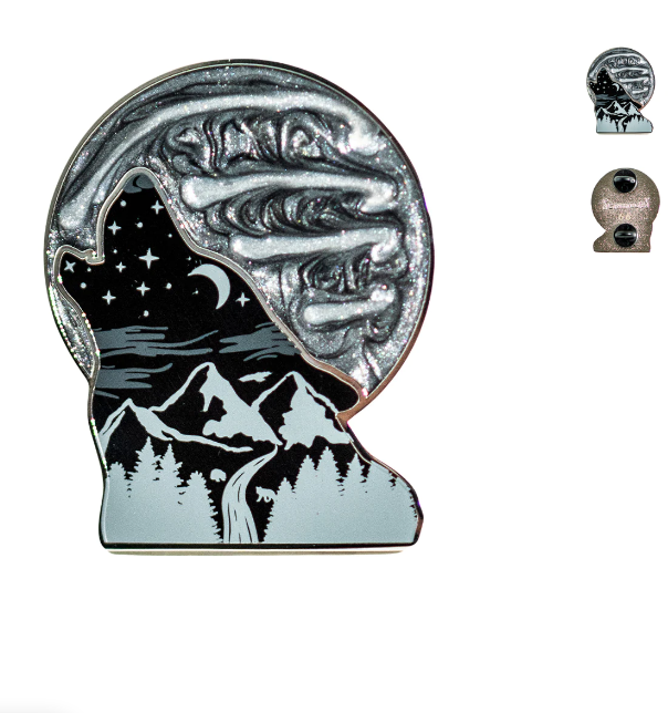 Equinox Howl Enamel Pin