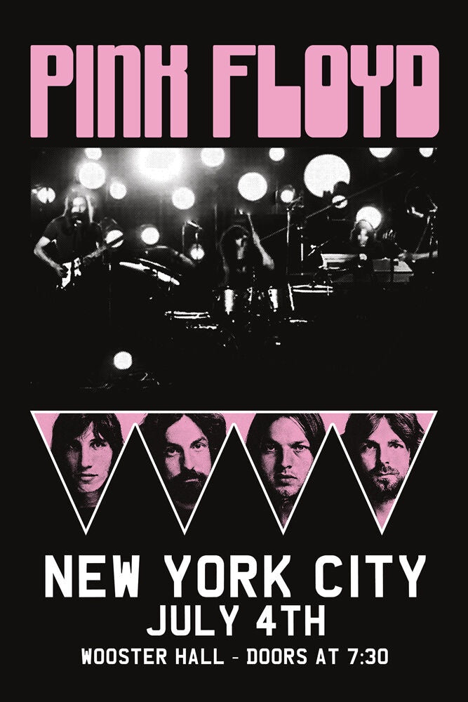 Pink Floyd Billing NYC Poster