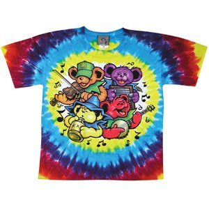 Liquid Blue - Grateful Dead "Jamboree" Tie Dye Shirts