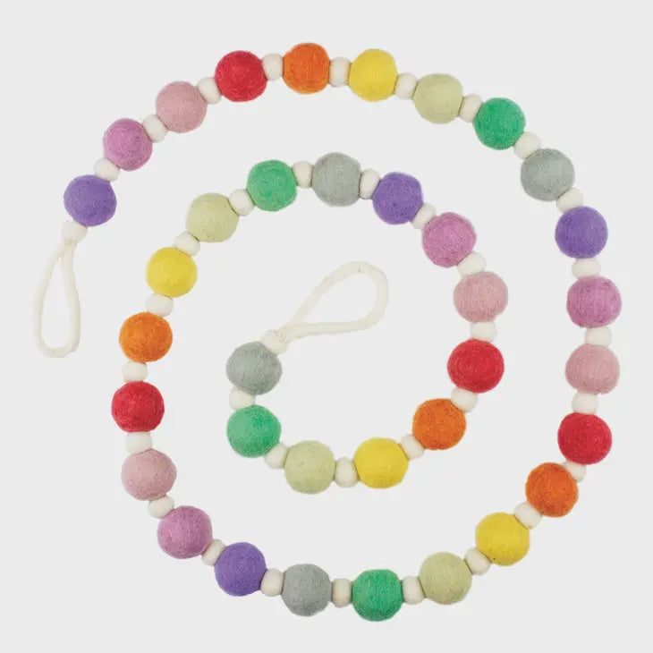 Soft Rainbow Garland