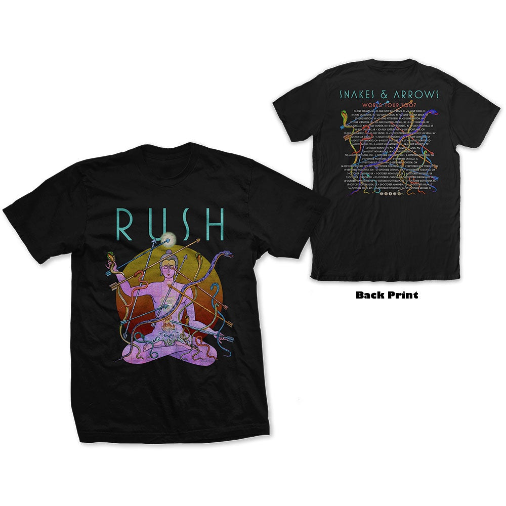 Rush Snakes & Arrows Tour 2007 T-Shirt