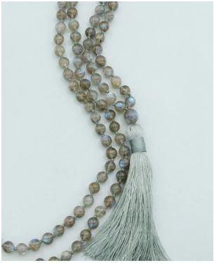 Culture Spot - Gemstone Mala w/Premium Labradorite