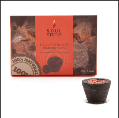 Soul Sticks - Dragon's Blood Smudge Cups
