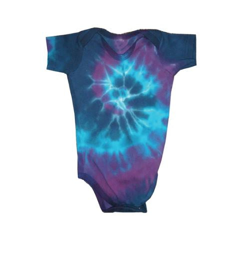 HappyLife - Blue & Purple Spiral Onesie
