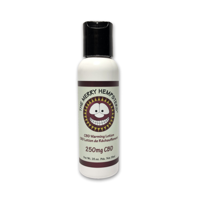 CBD Warming Lotion 250mg - 2oz