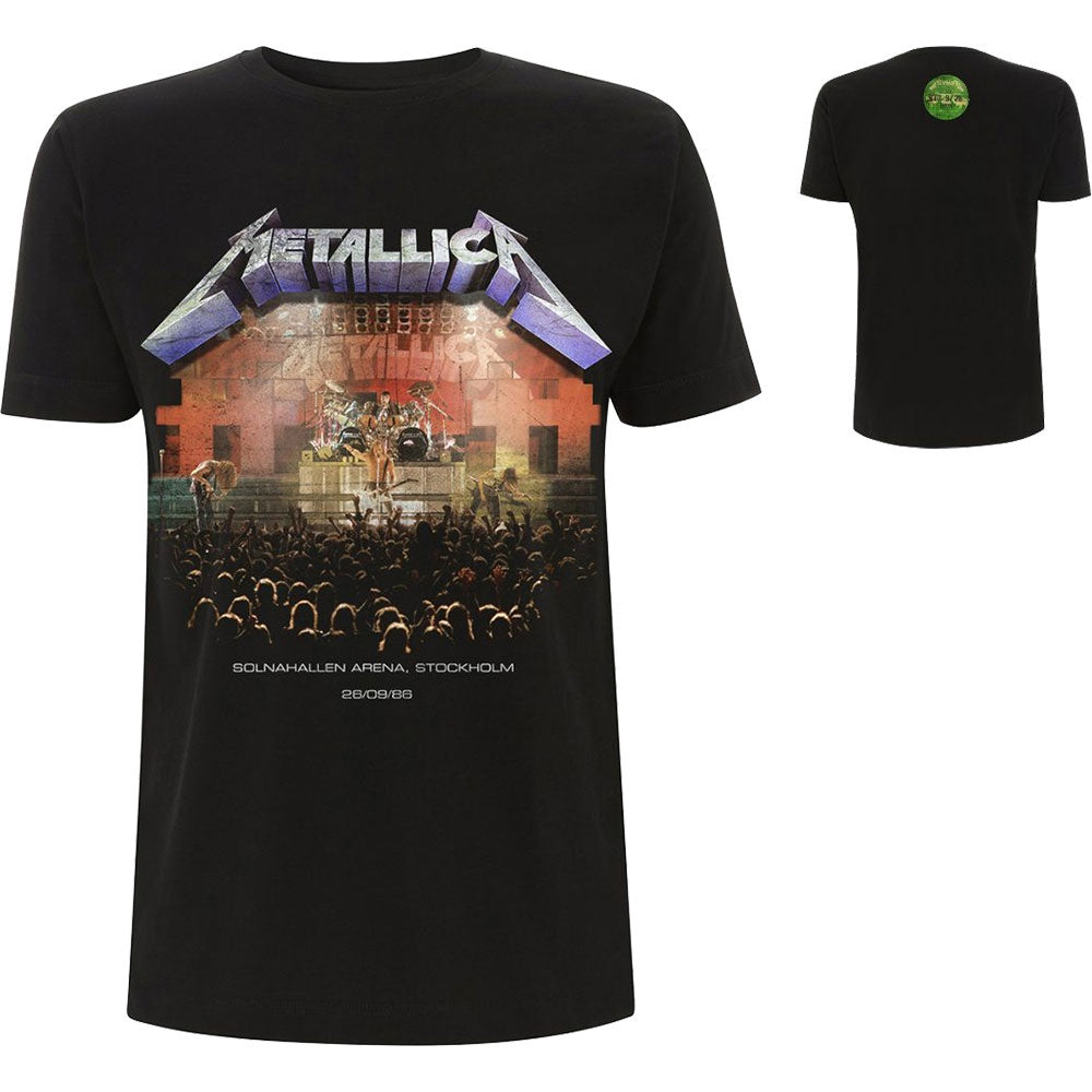 Metallica Stockholm '86 T-Shirt- (RO)