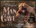 Man Cave The Original Tin Sign