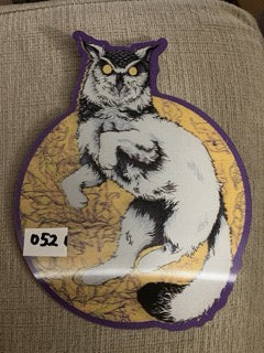 3D Sticker - Owl Cat