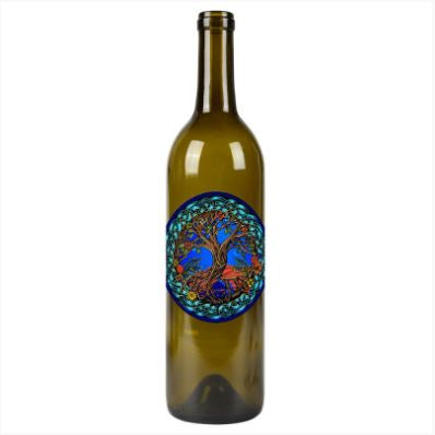 Glass Incense Smokin' Bottle - Tree of Life