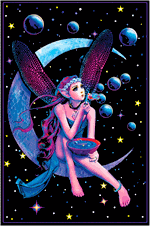 Fairy Dream Black Light Poster BL2A9