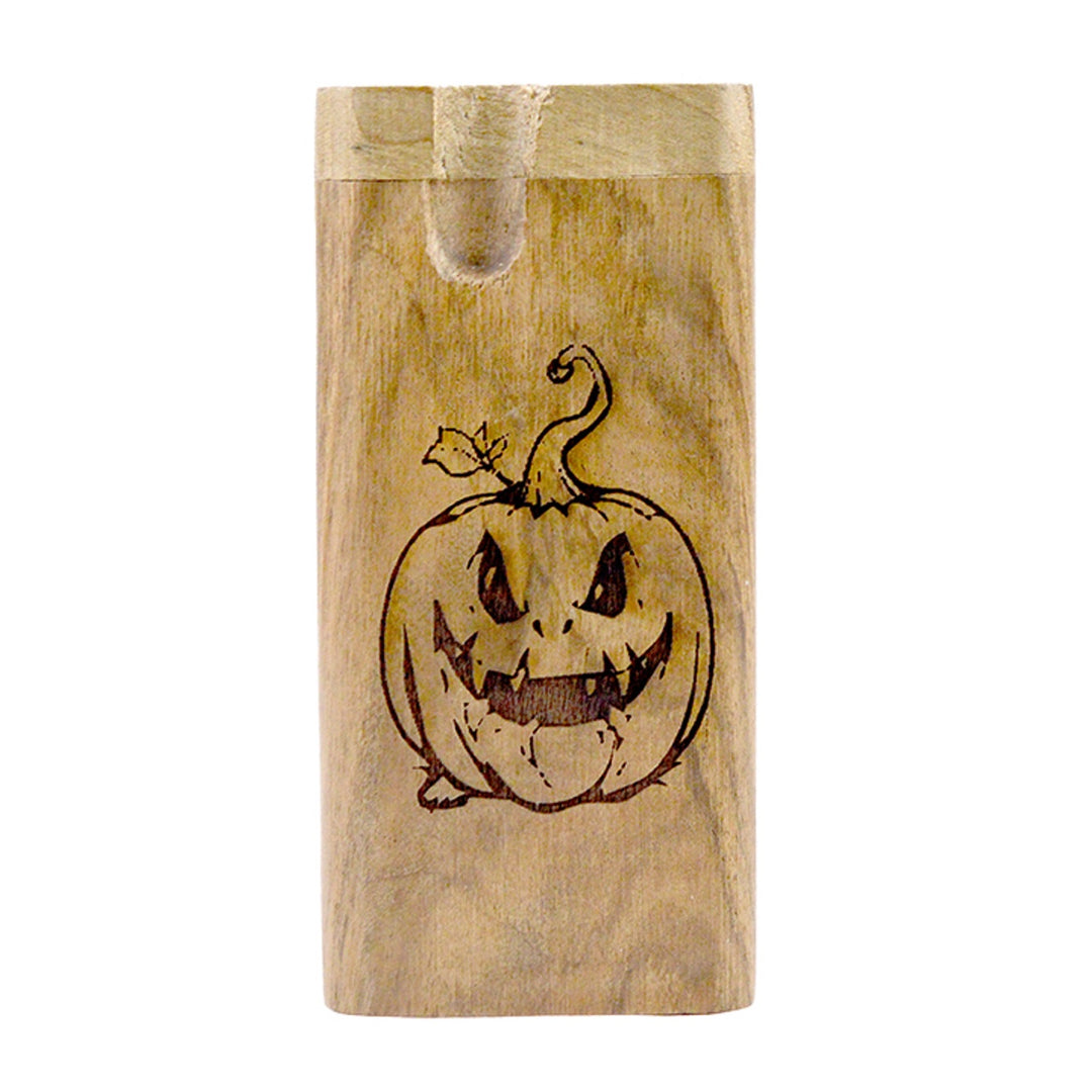 Scary Pumpkin Wood Dugout