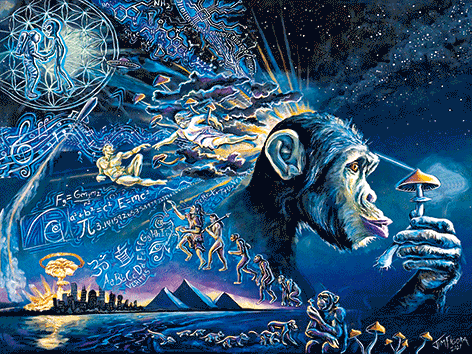 3D Poster - Evolution of Consciousness 361