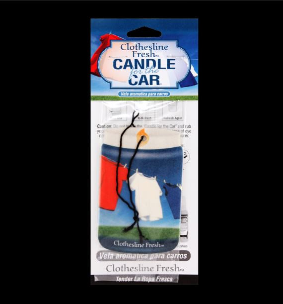 Clothesline Fresh Smoke Odor Car Air Freshner