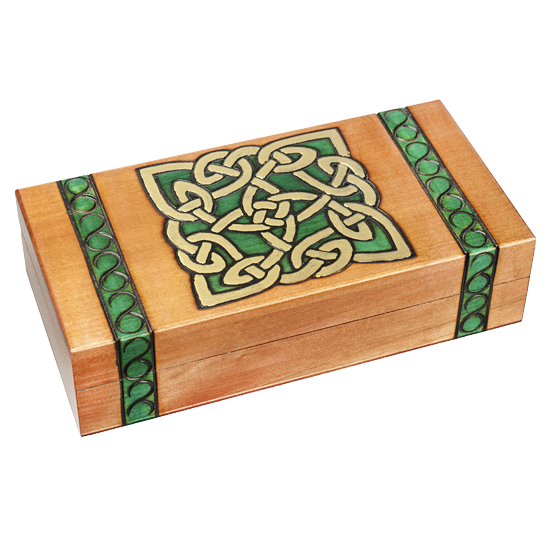Celtic Design Wood Box