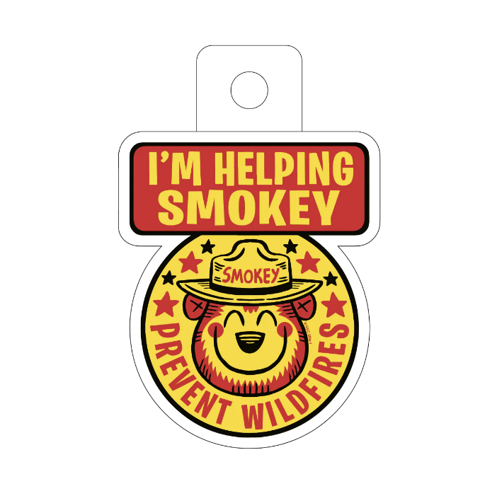 Little Shop of Pins - I'm Helping Smokey Sticker