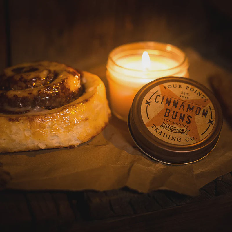 Four Points 4oz Soy Candle - Cinnamon Buns