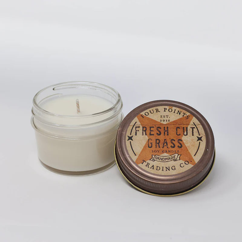 Four Points 4oz Soy Candle - Fresh Cut Grass