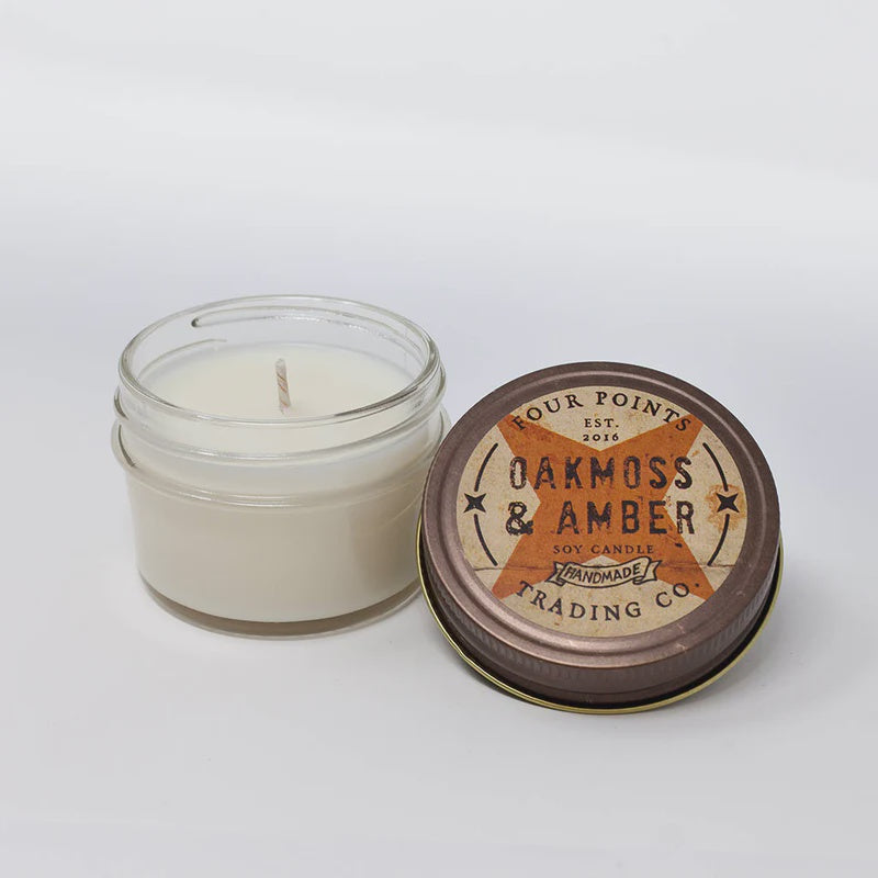 Four Points 4oz Soy Candle - Oak Moss