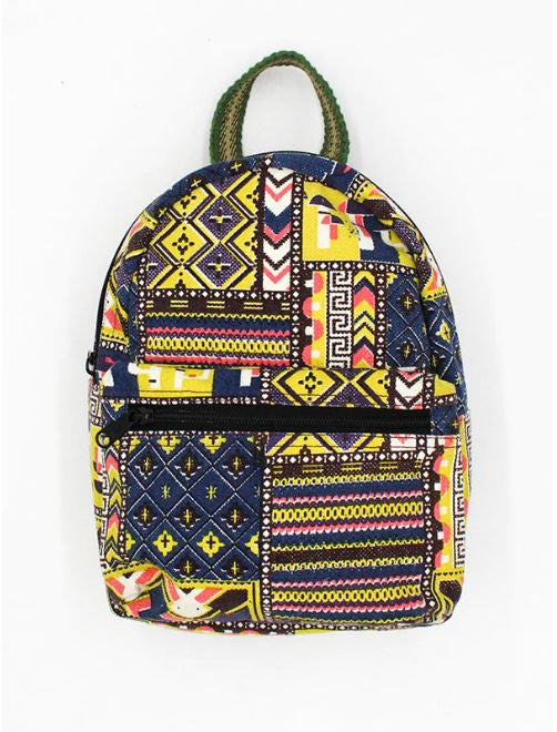 Canvas Print Mini Backpack