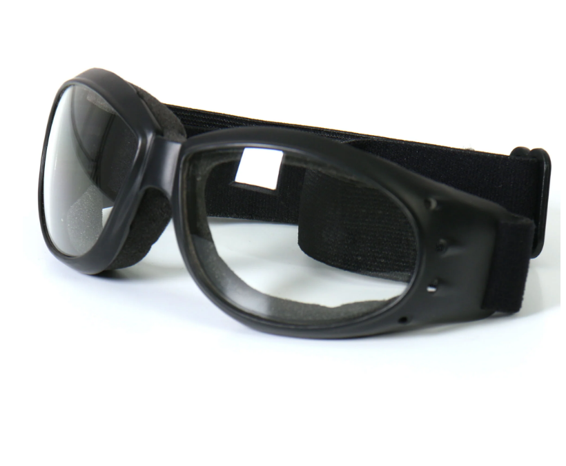 Hot Leathers - SG Goggle Eliminator Style - Clear