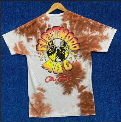 Merch Traffic - Fleetwood Mac "On Tour" Crystal Dye T-Shirt
