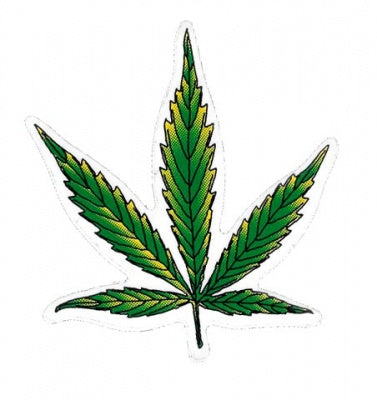 Gypsy - Cannabis Leaf Sticker