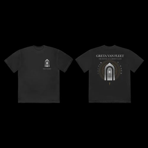 Greta Van Fleet The Battle at Garden's Gate Black T-Shirt