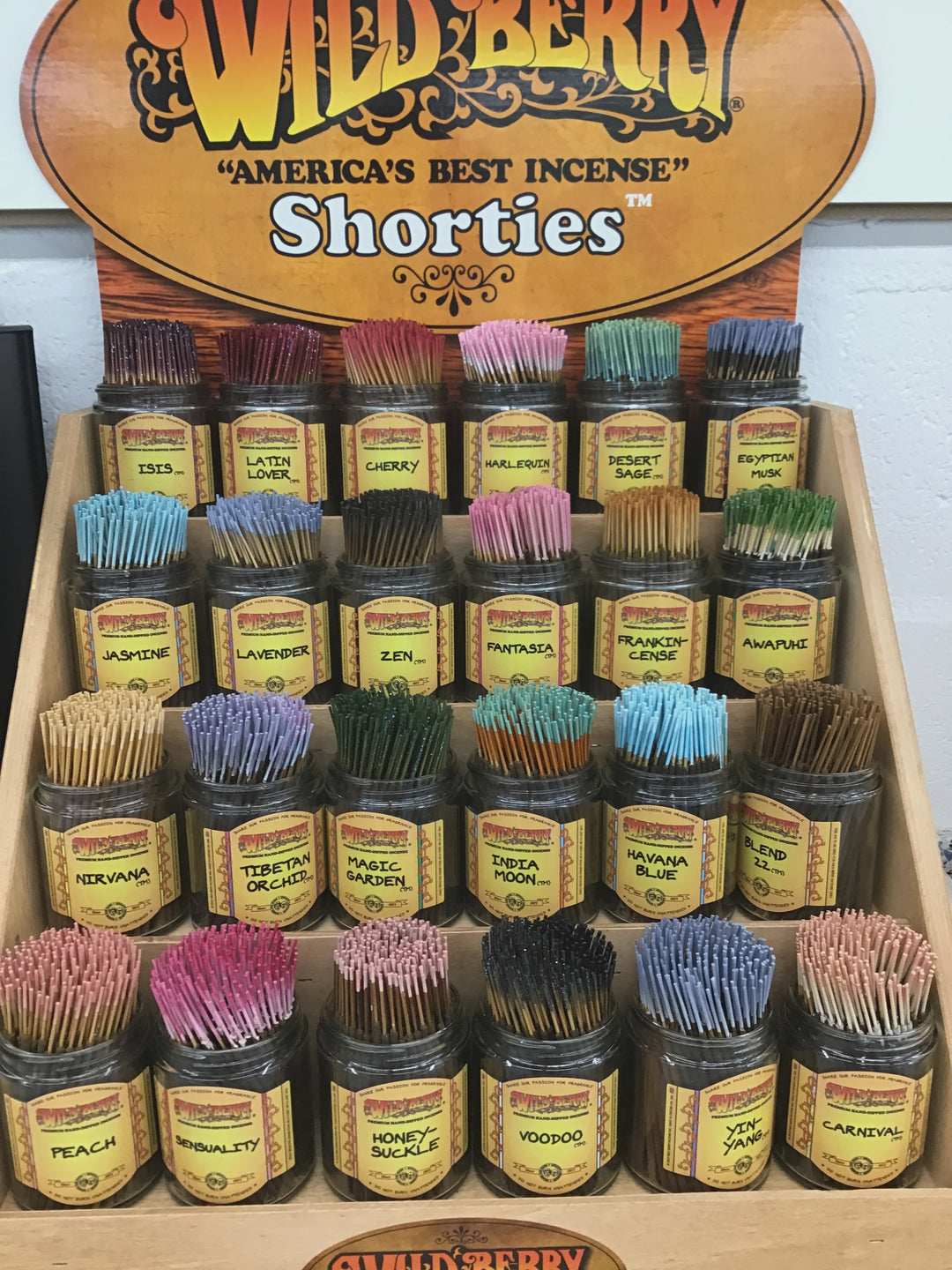 Wildberry Shortie Incense Sticks