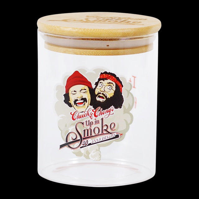 Cheech & Chong Large Stash Jar - Heads