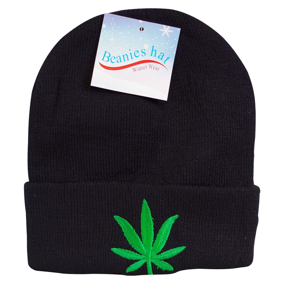 Pot Leaf Beanie