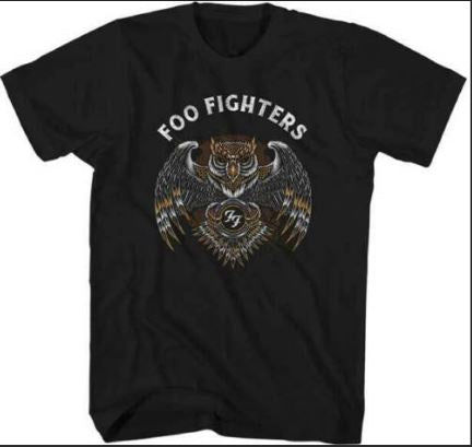 Merch Traffic - Foo Fighters "Owl" T-Shirt