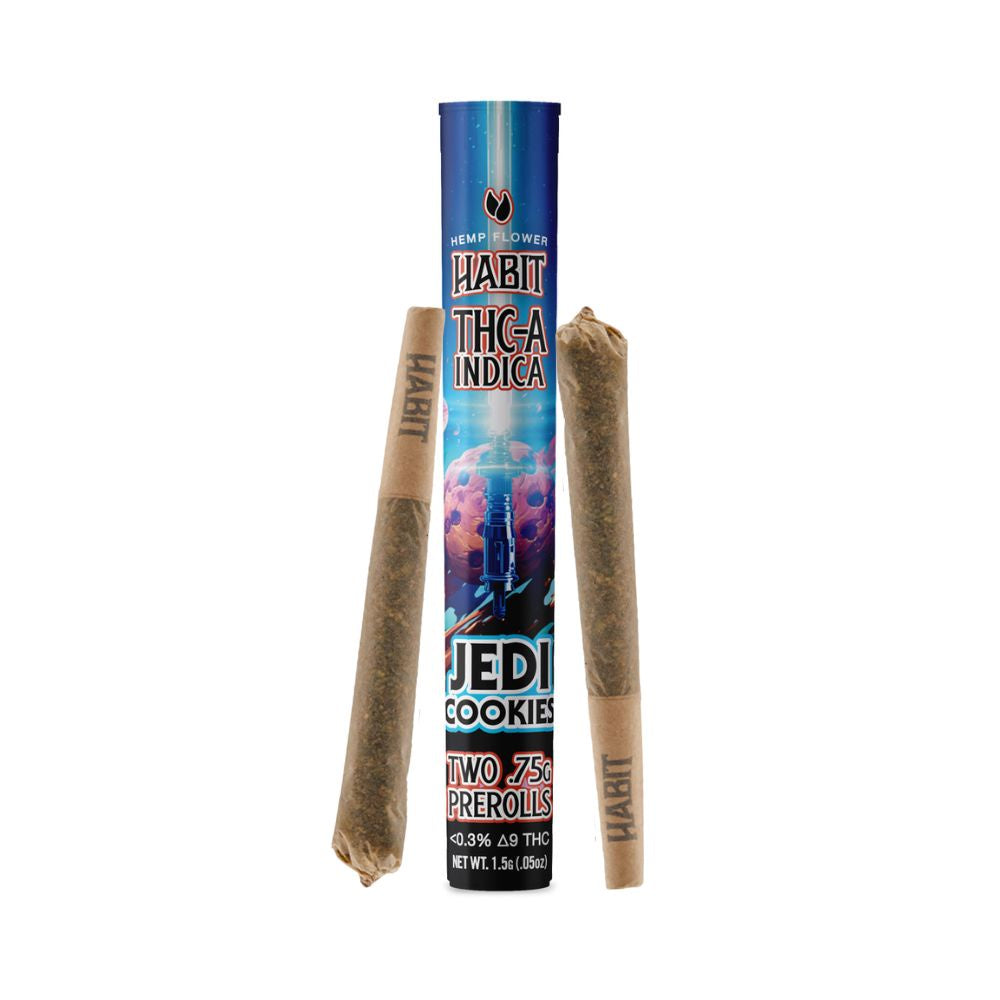Habit THCa Pre-Roll – Jedi Cookies - 2 .75 gram prerolls
