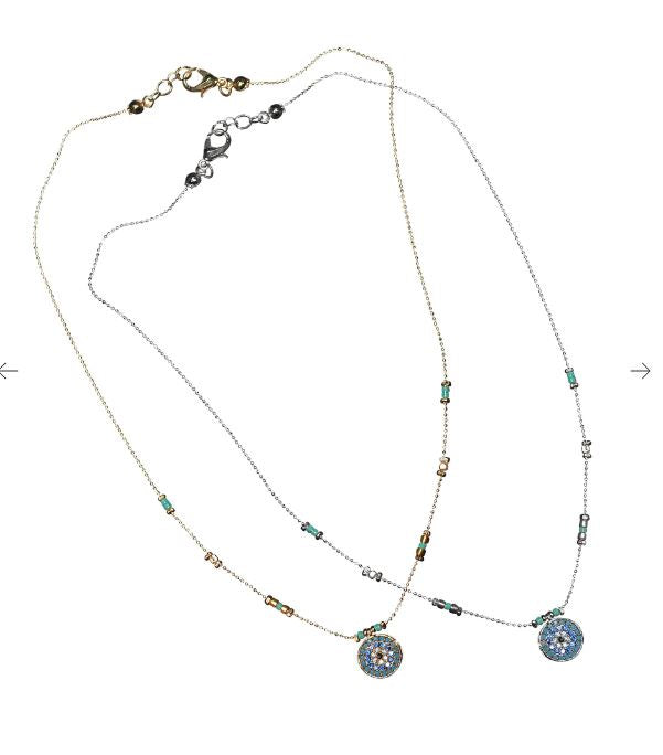 VivaLife - Eye of Protection Rhinestone Necklace