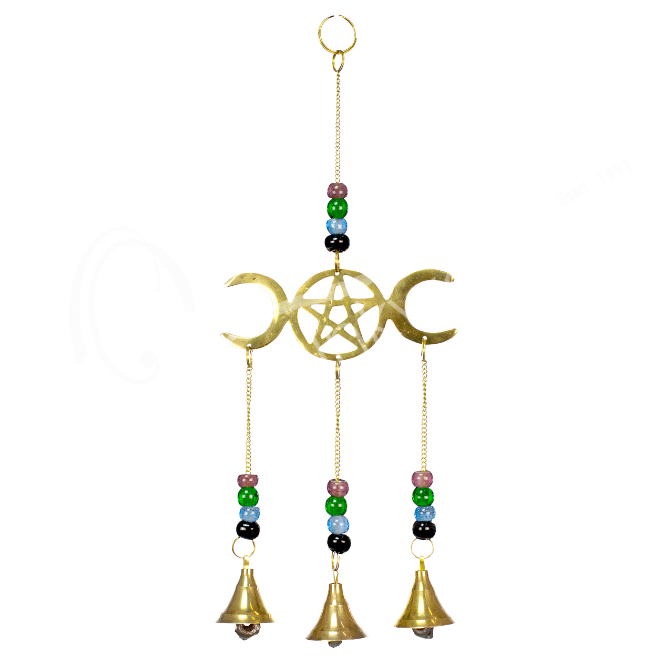 Oceanic - Hanging Triple Moon Bells