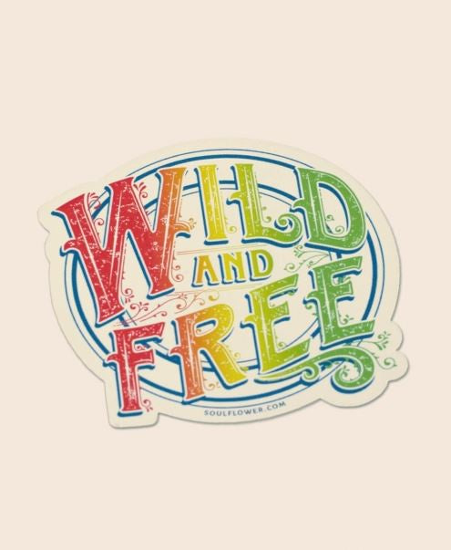 Soul Flower - Wild and Free Sticker