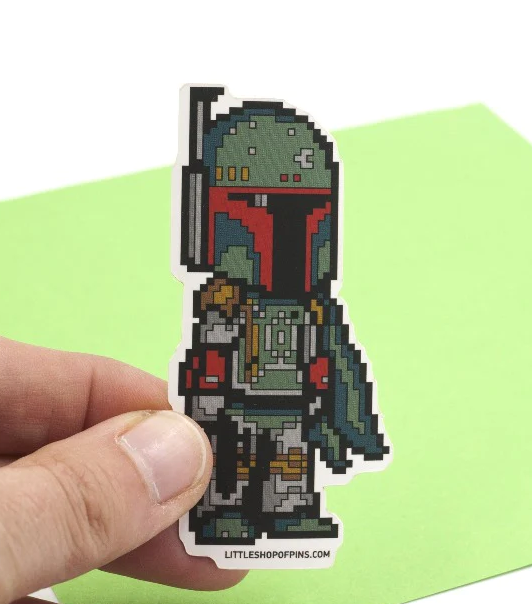 Little Shop of Pins - Bounty Hunter Sticker