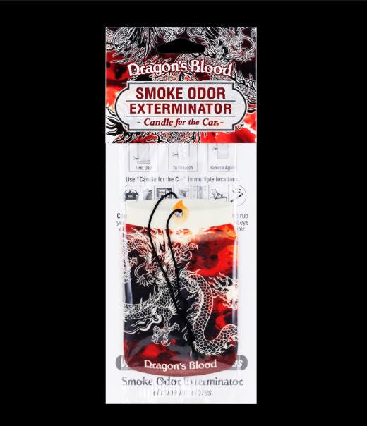 Dragon's Blood Smoke Odor Exterminator Car Freshener