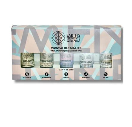 Earth's Elements - Organic Essential Oils Mini Set
