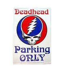 Grateful Dead - Steal Your Face Deadhead Parking Sign