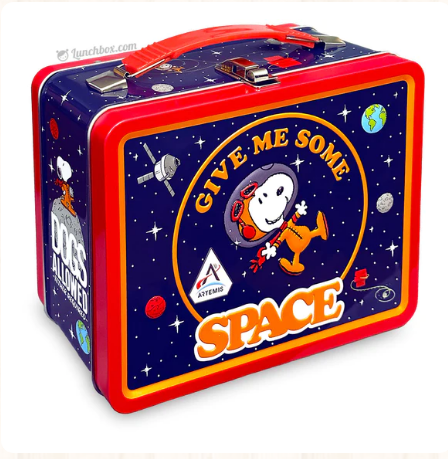 Peanuts Snoopy Artemis Fun Lunch Box