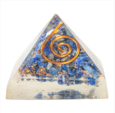 Mini Orgone Pyramid - Assorted Stones