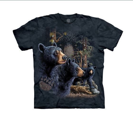 The Mountain - "Find 13 Black Bears" Tie Dye T-Shirt