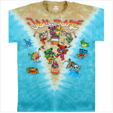 Liquid Blue - Grateful Dead "Jam Bake" Tie Dye T-Shirt