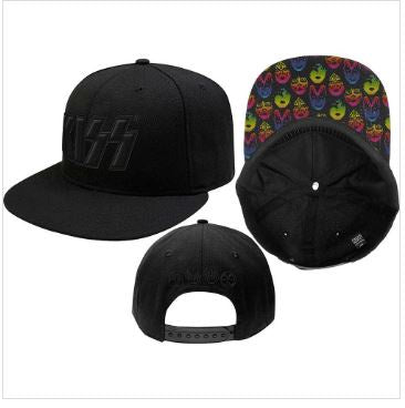 Rock Off - KISS "Neon Faces" Unisex Snapback Cap