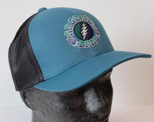 Dye the Sky - Grateful Dead Lettering w/Bolt Trucker Snapback