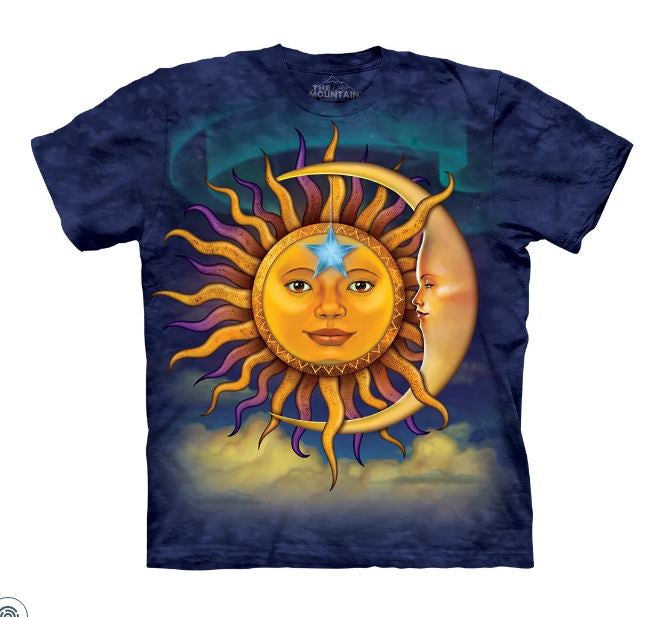 The Mountain - "Sun & Moon" Tie Dye T-Shirt
