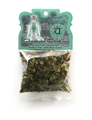 Prabhuji's Gifts - Heart Chakra Anahata Resin Incense 1.2oz bag