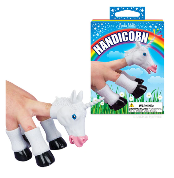 Archie McPhee - Handicorn Finger Puppet