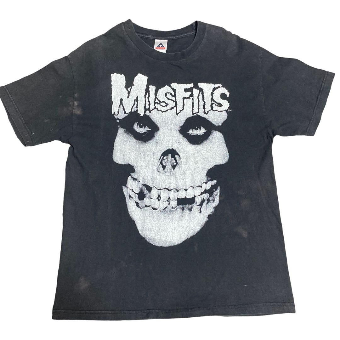 Misfits Classic Skull Fiend Bleach Spots T-Shirt